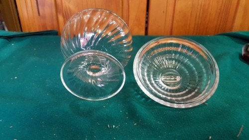 Bonbon schaal van kristal op voet met deksel, Ophalen of Verzenden, 'T Olde Gre-j, Info@toldegrej.nl, Endepoelstraat 20f Didam