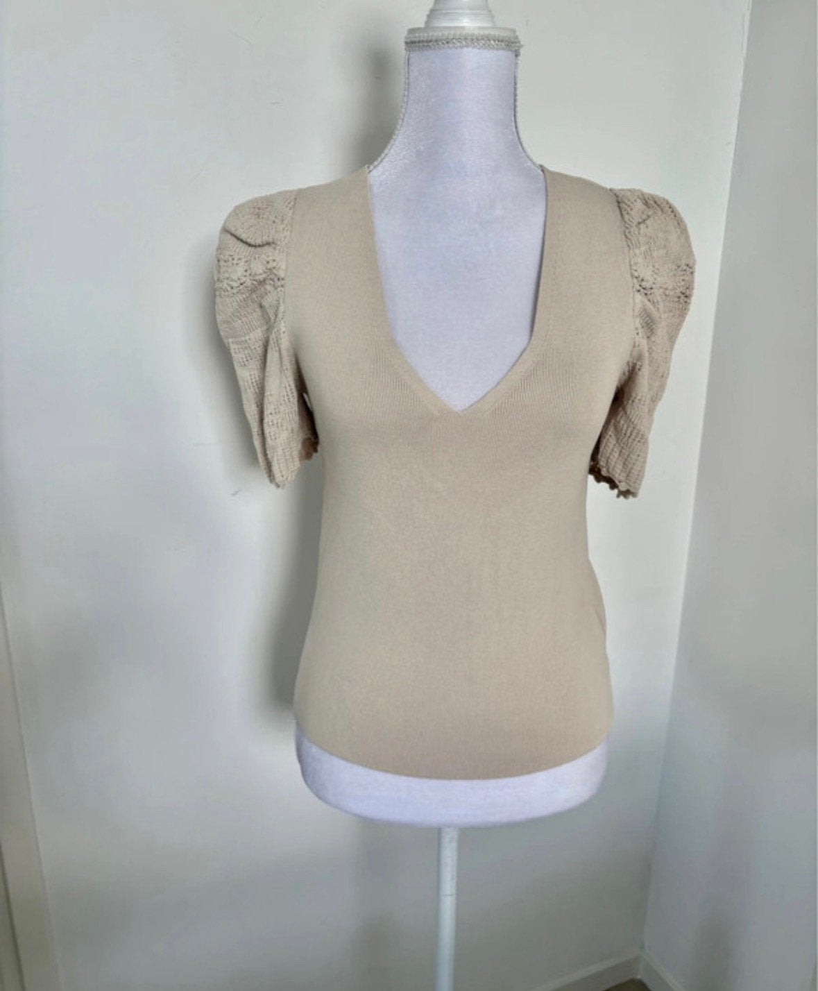 Mooie Join Us top - maat M/38, Maat 38/40 (M), Beige, Ophalen of Verzenden, Zo goed als nieuw
