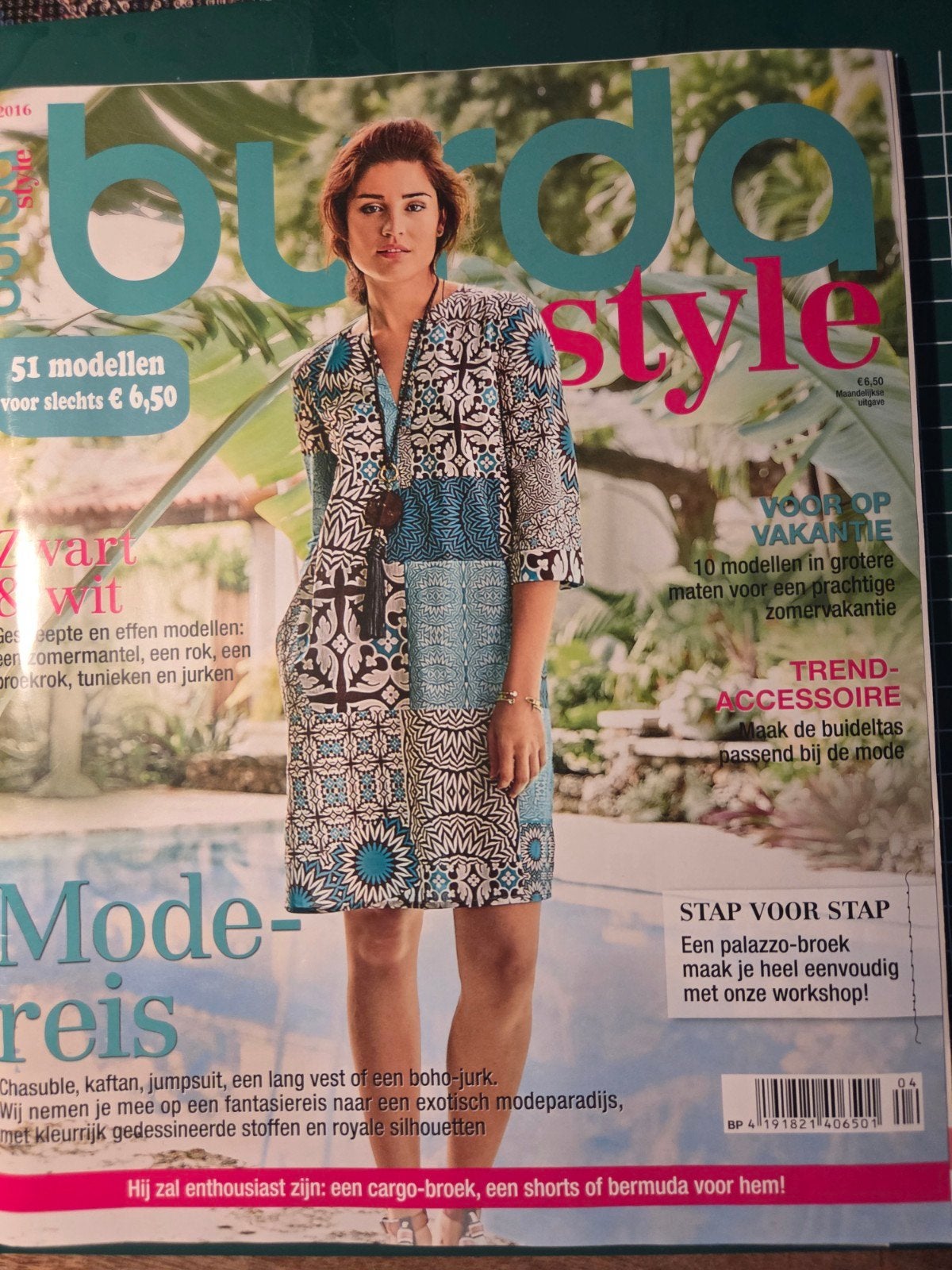Burda Style 04/2016 - Patronen voor zomerkleding, Ophalen of Verzenden