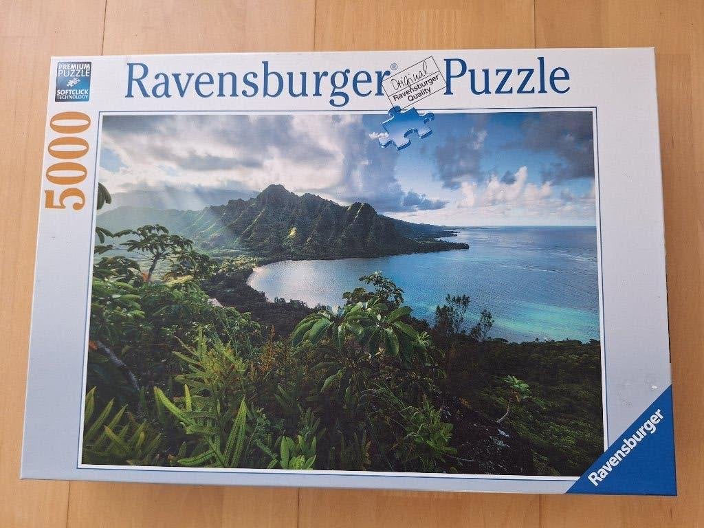 Puzzel 5000 stukjes Ravensburger, compleet!, Ophalen of Verzenden, Meer dan 1500 stukjes, Zo goed als nieuw, Legpuzzel