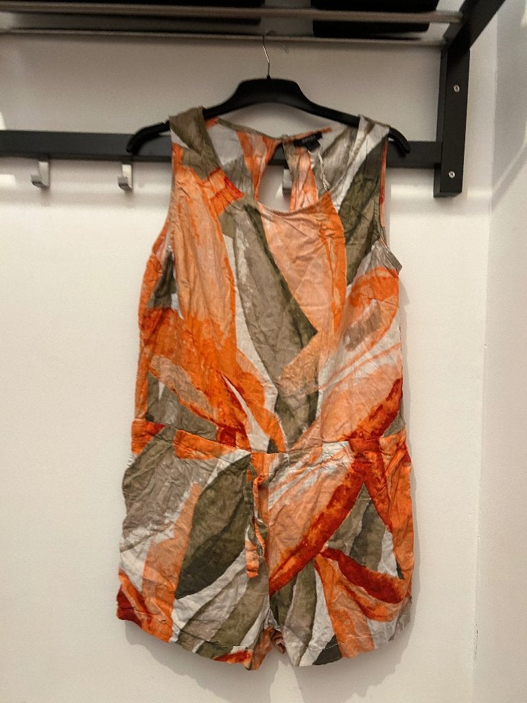 Jumpsuit met halve arm, Kleding | Dames, Jumpsuits, Ophalen of Verzenden, Nieuw, Maat 42/44 (L), Oranje