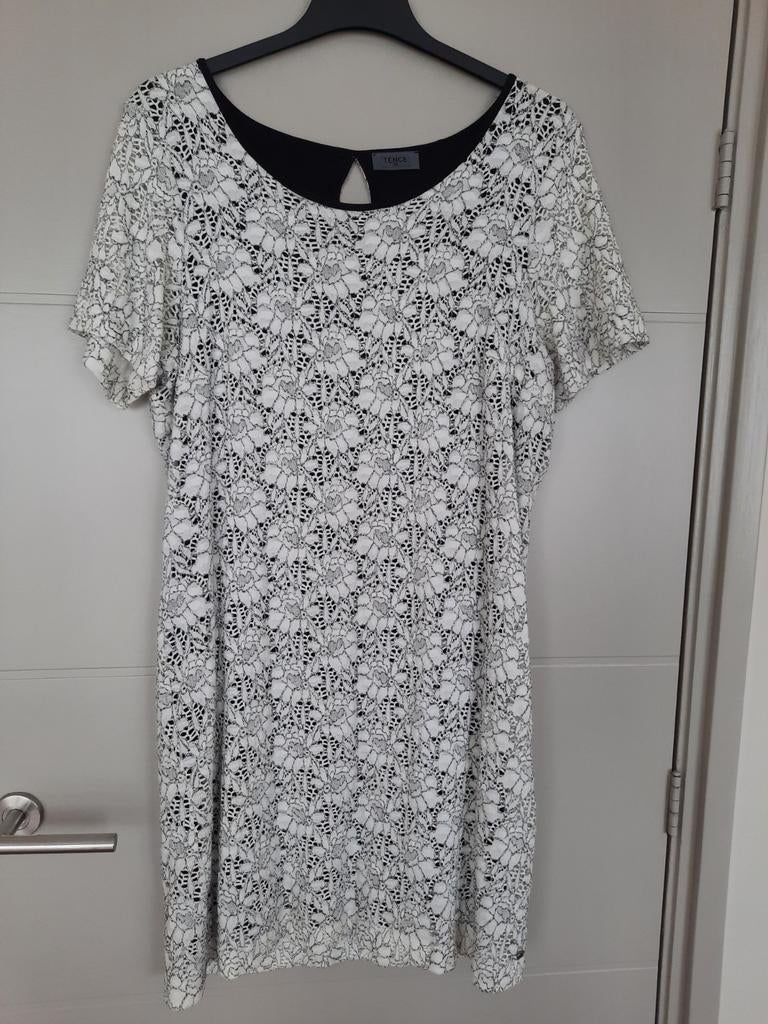 Mooie damesjurk Tence, Ophalen of Verzenden, Zo goed als nieuw, Knielengte, Maat 46/48 (XL) of groter