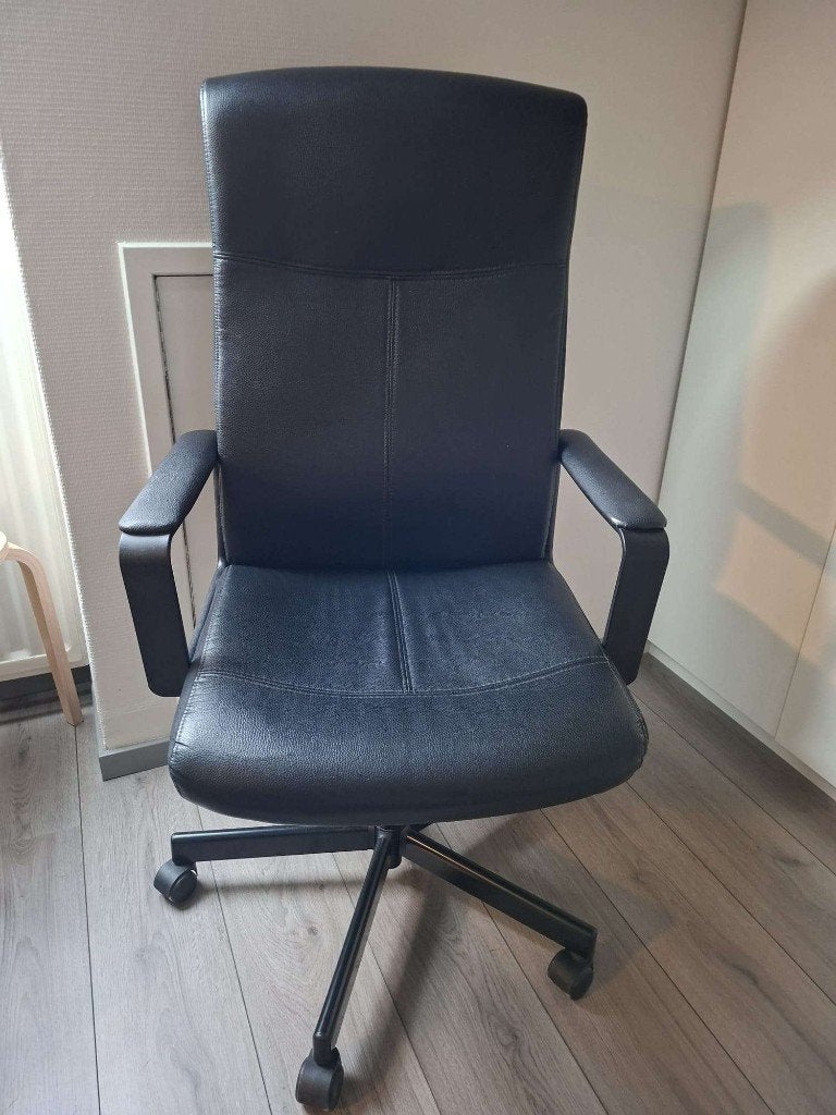 Bureaustoel MILLBERGET Ikea, Huis en Inrichting, Bureaustoelen, Ophalen, Gebruikt, Zwart, Bureaustoel