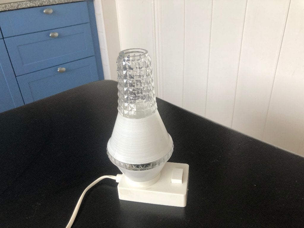 Mooi lampje van Herda, Gebruikt, Vintage, Met schakelaar, E14 (klein)