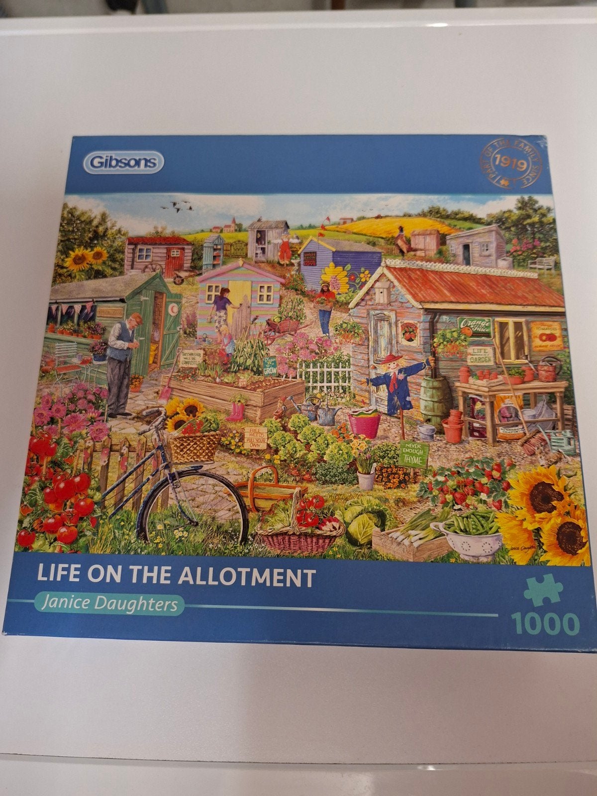 Gibson Life On The Allotment, Ophalen of Verzenden, 500 t/m 1500 stukjes, Zo goed als nieuw
