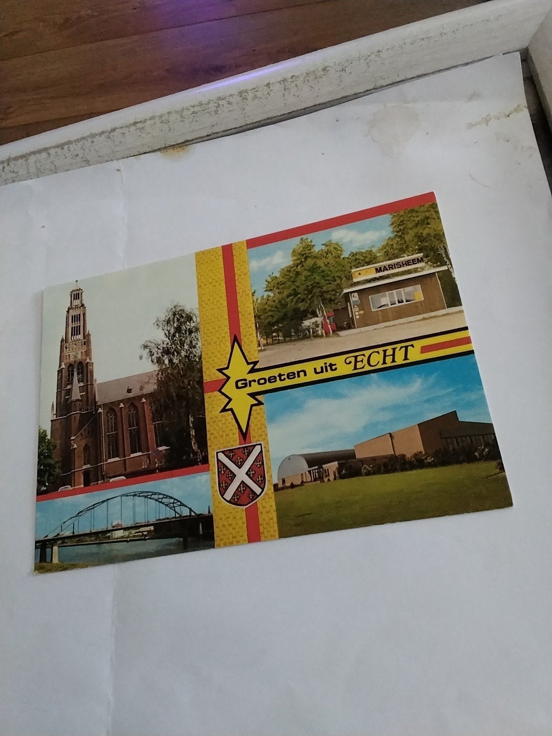 Ansichtkaart Groeten uit Echt - Limburg, Ophalen of Verzenden, Limburg