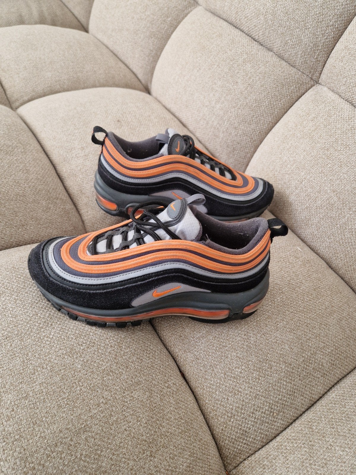 Nike Air Max 97 origineel sneakers maat 38.5, Zwart, Ophalen of Verzenden, Sneakers of Gympen, Nike Air Max