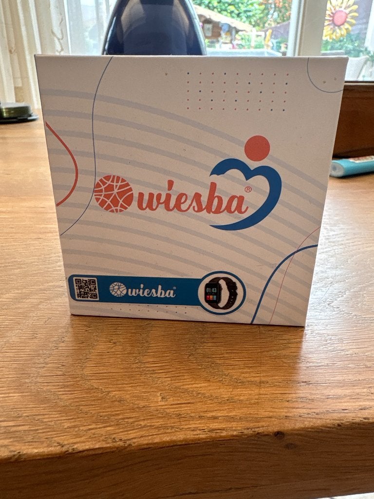 Wiesba GPS horloge tk, Ophalen of Verzenden, Zo goed als nieuw, Zwart, Android