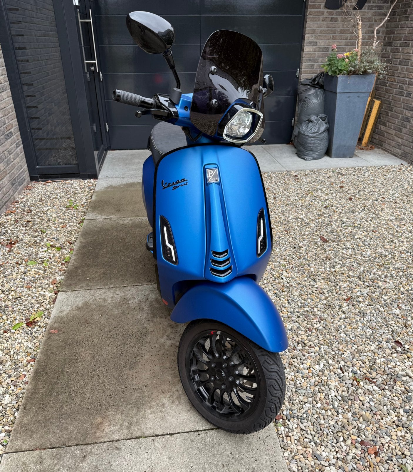 Custom vespa sprint | 50cc | 2020, Ophalen, Gebruikt, Benzine, 50 cc