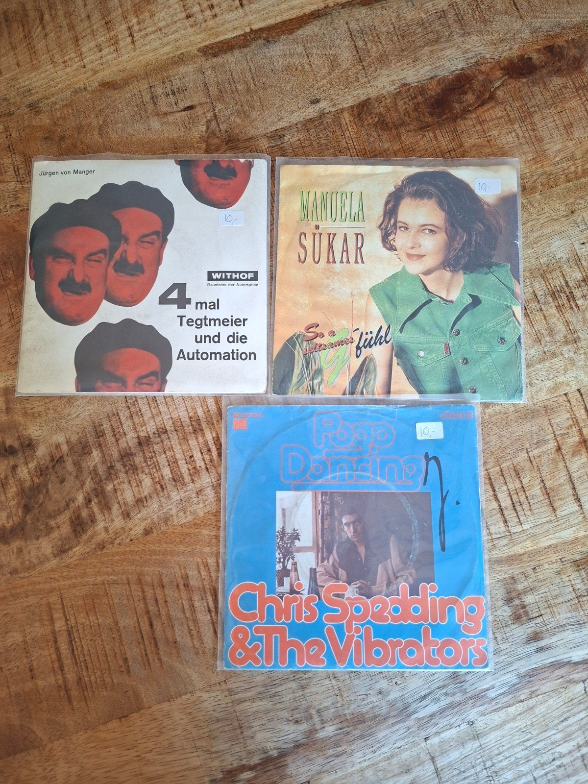 Diverse 7 inch singles - Jürgen von Manger, Manuela Sukar, Ophalen of Verzenden, Gebruikt, 7 inch, EP