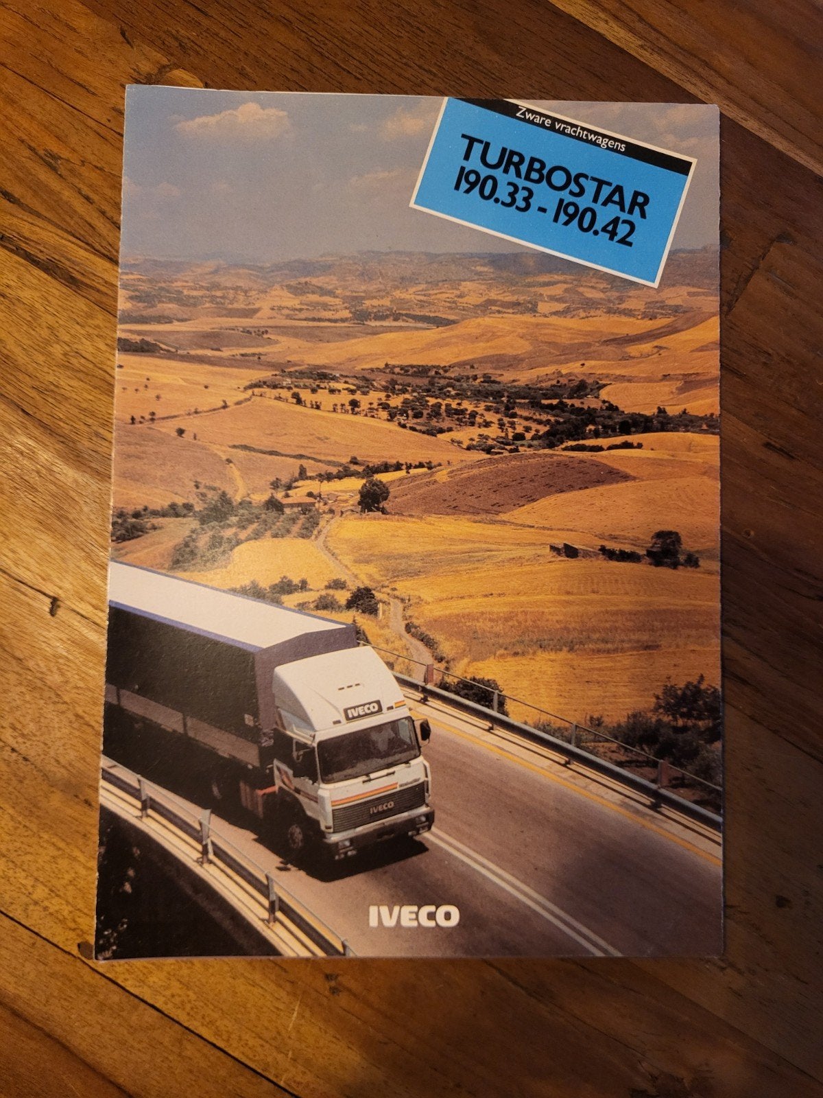 tractor folder Iveco TurboStar 190.33 190.42, Ophalen of Verzenden, Zo goed als nieuw
