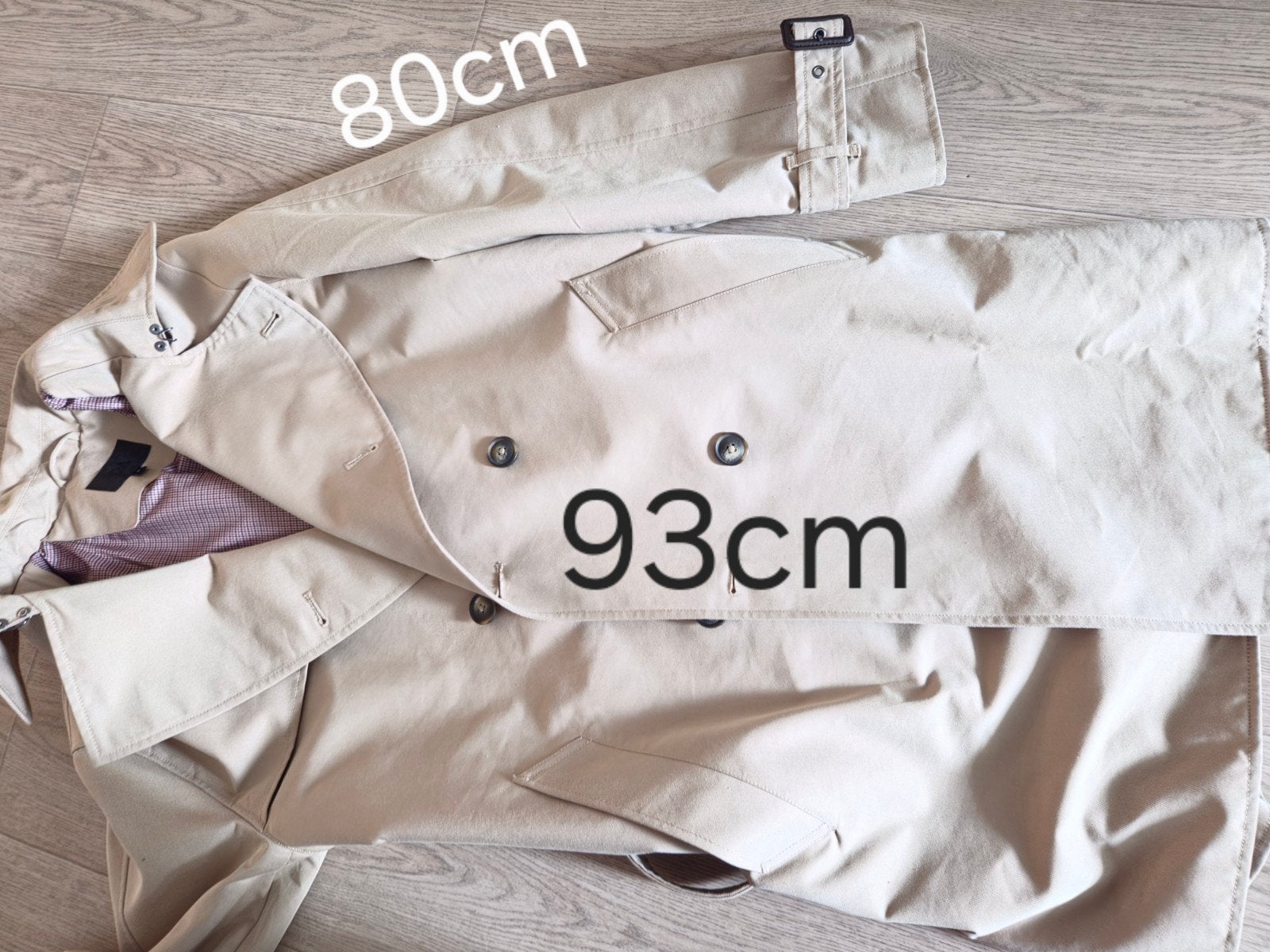 Trenchcoat, Ophalen of Verzenden, Zo goed als nieuw, Maat 48/50 (M)