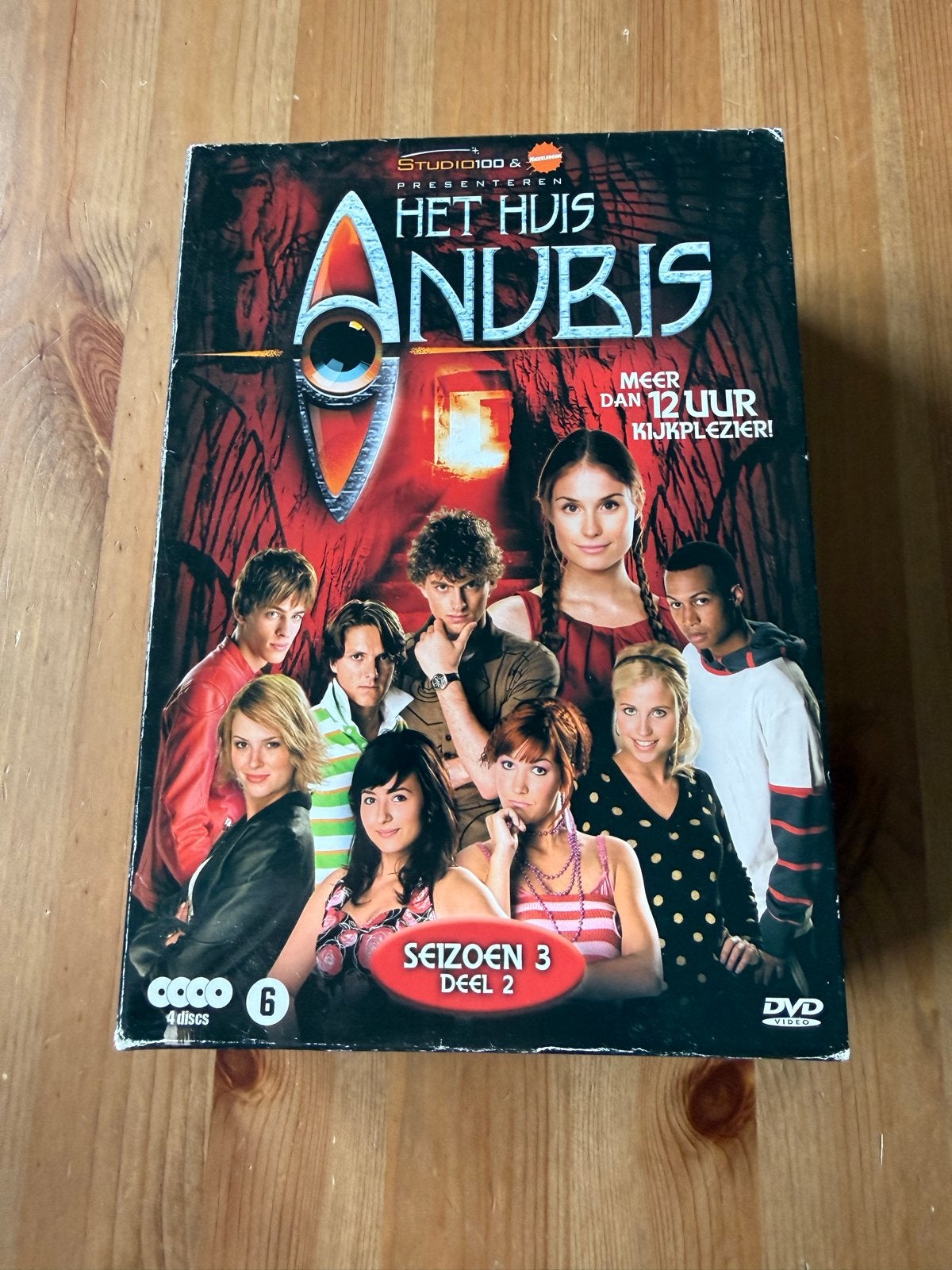 Dvd Het Huis Anubis origineel complete box seizoen 3 Deel 2, Inclusief boekje, Gebruikt, Verzenden, Alle leeftijden
