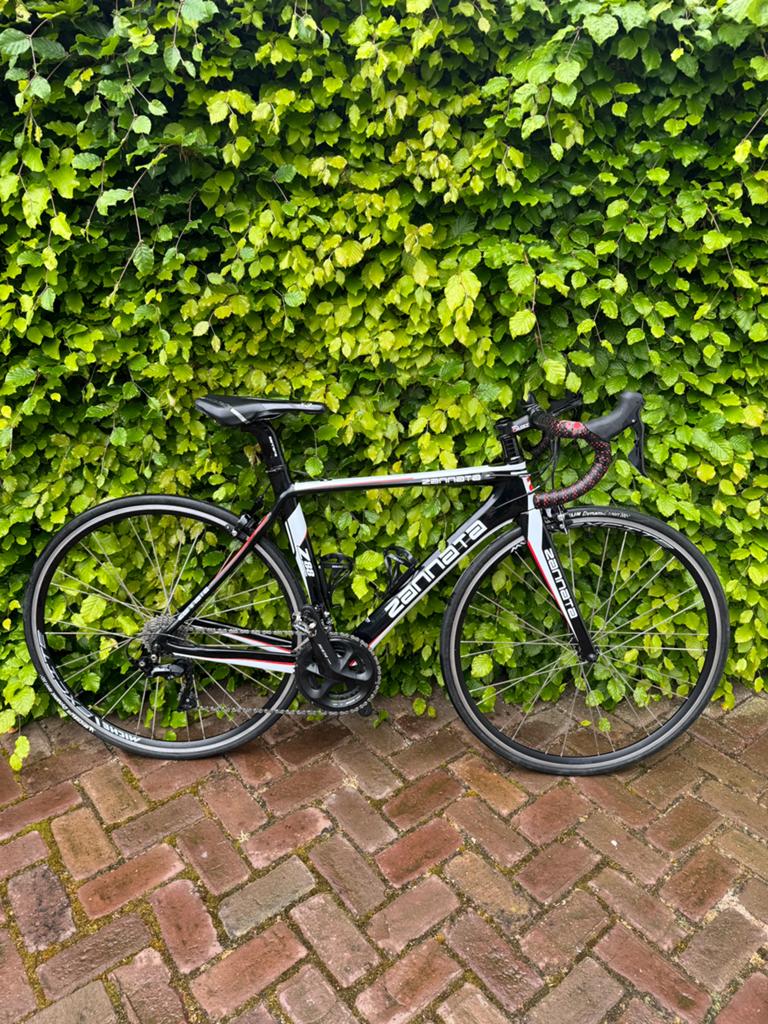 Zannata racefiets framenaat 50, Overige merken, Gebruikt, Carbon, Velgrem