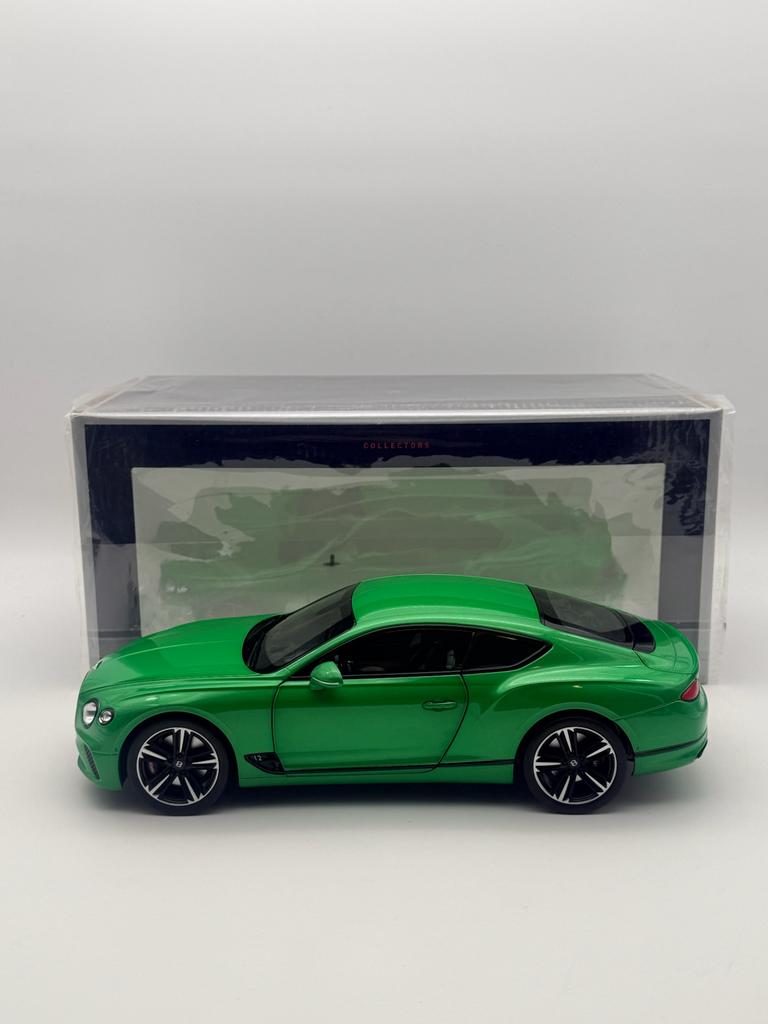 Bentley Continental GT 2018 Apple Green 1:18 Norev - Nieuw, Ophalen of Verzenden, Nieuw, Auto, Norev