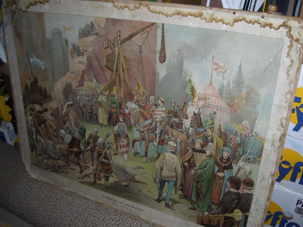 SCHOOLPLAAT, Ophalen, Geschiedenis