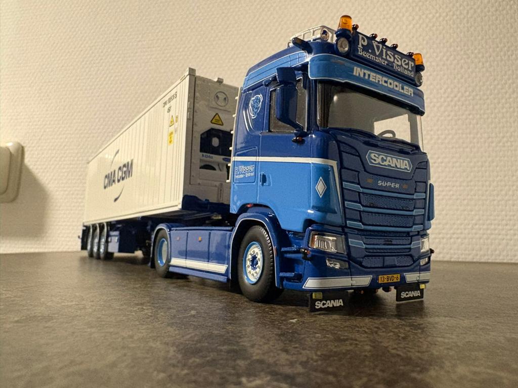 cania Next Gen S540 With 40 FT Container van P. Visser, Ophalen of Verzenden, Zo goed als nieuw, Bus of Vrachtwagen, Tekno