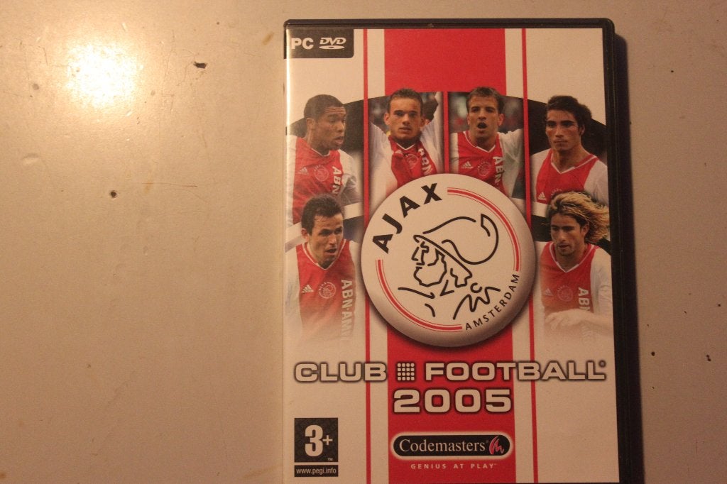 804g - pc dvd rom - ajax - club football 2005, Alle leeftijden, Ophalen of Verzenden, Gebruikt