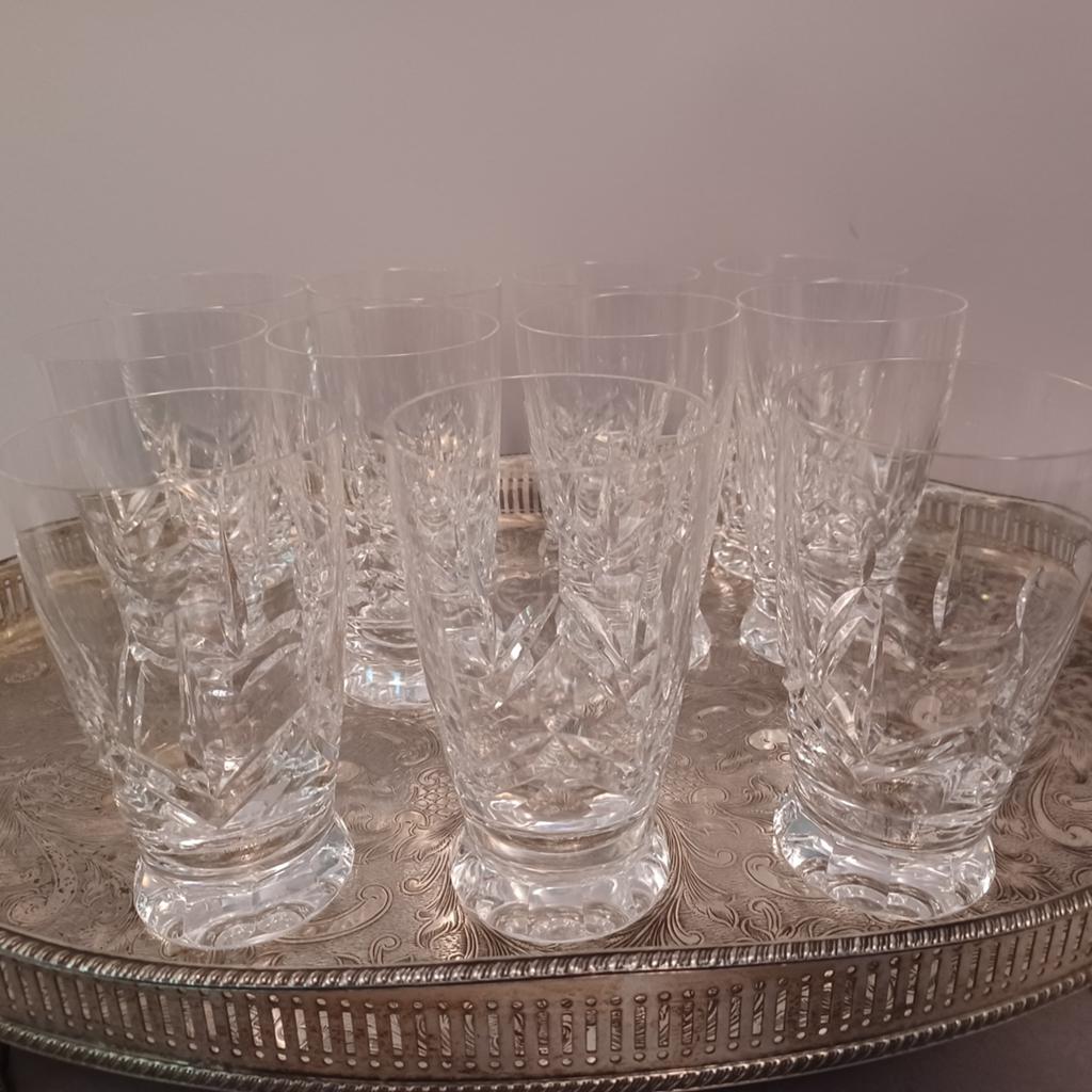 kristallen water glazen Liverpool kristalUnie Maastricht, Antiek en Kunst, Ophalen of Verzenden