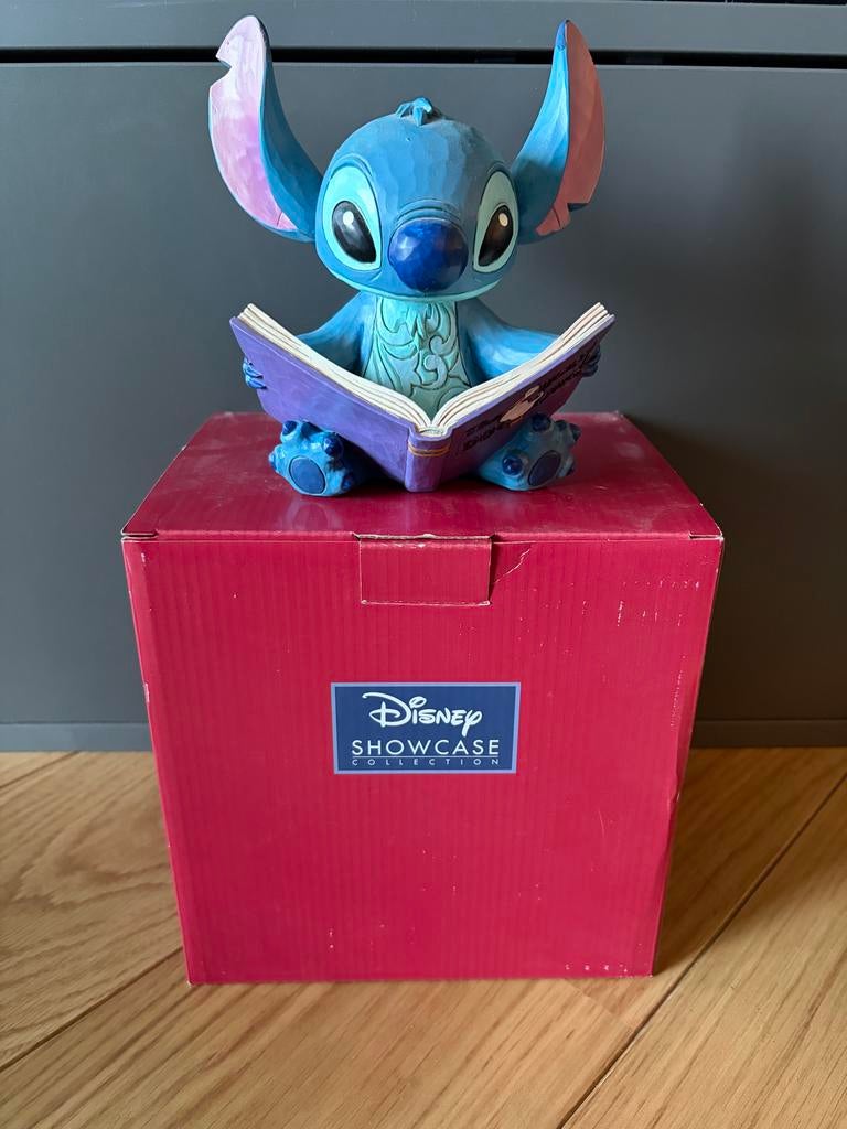 Disney Traditions Stitch Beeltje - Jim Shore, Ophalen of Verzenden, Overige figuren, Zo goed als nieuw, Beeldje of Figuurtje