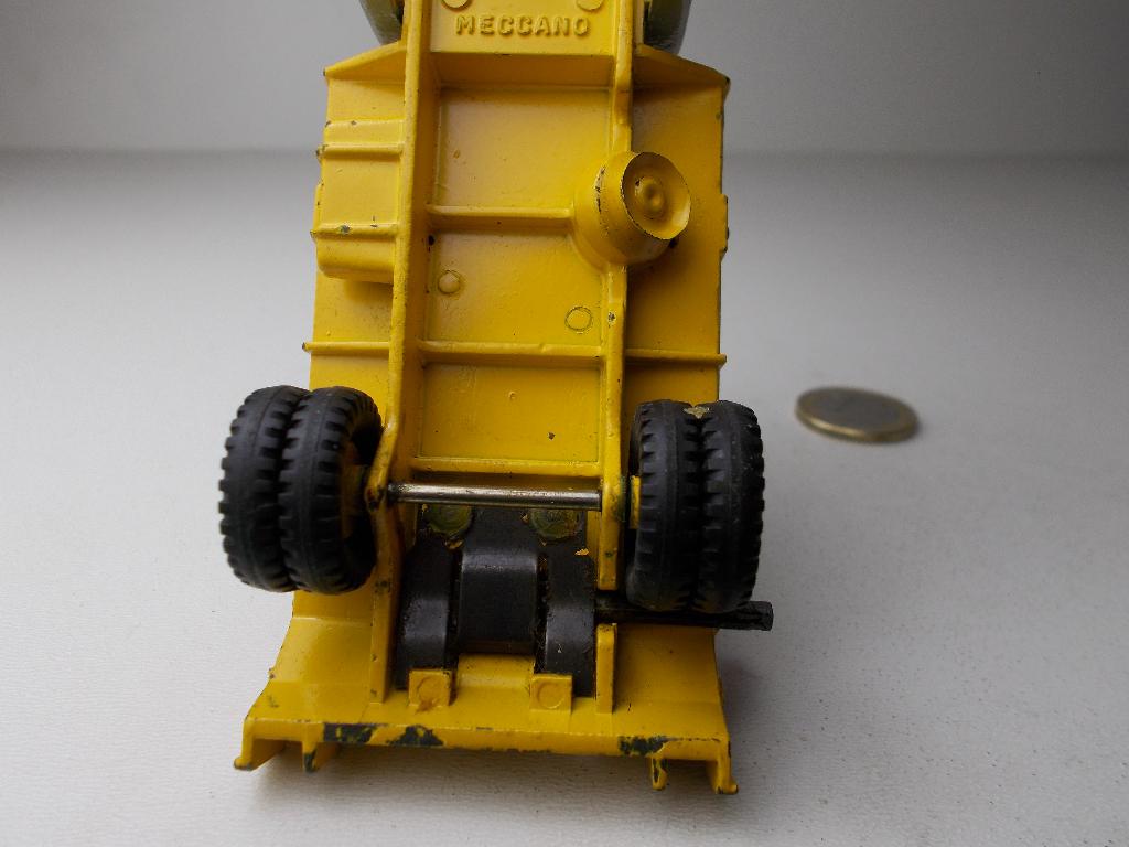 1957 Dinky SuperToys 38A MULTIBENNE UNIC + CONTAINER I.g.st., Hobby en Vrije tijd, Modelauto's | 1:43, Ophalen of Verzenden, Zo goed als nieuw
