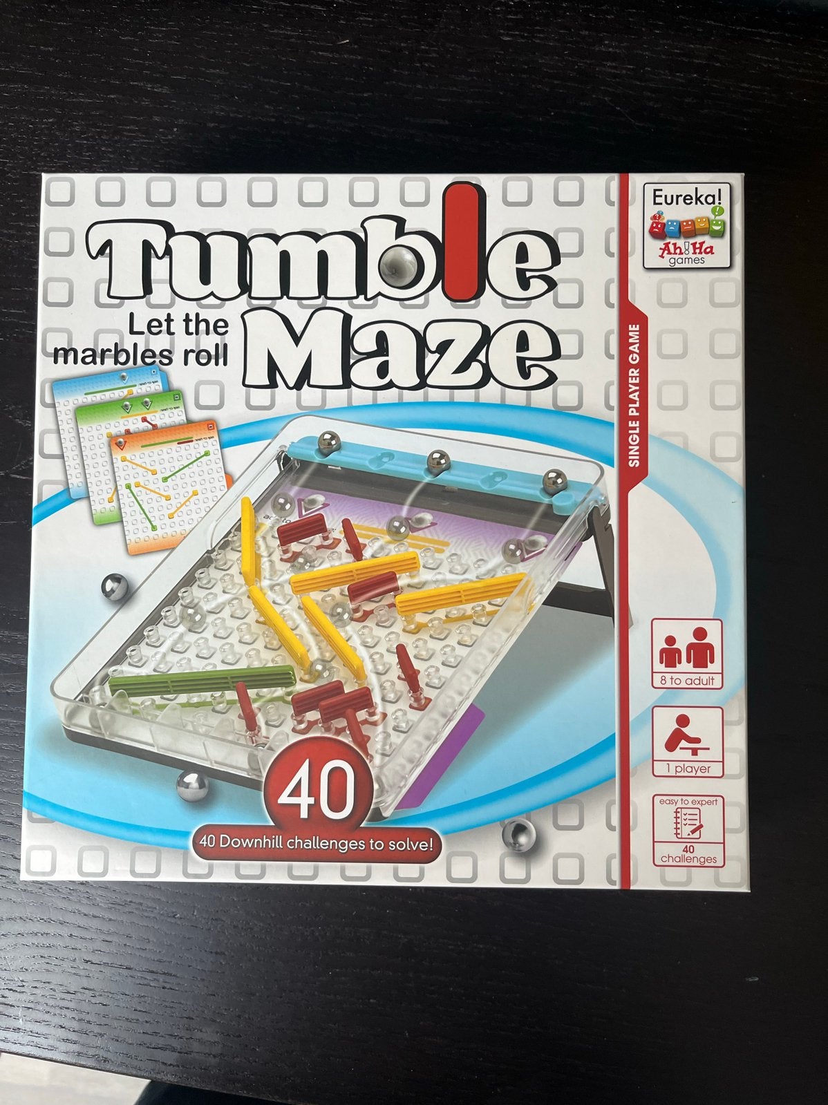 Tumble Maze - Compleet en in nette staat, Een of twee spelers, Ophalen of Verzenden, Zo goed als nieuw