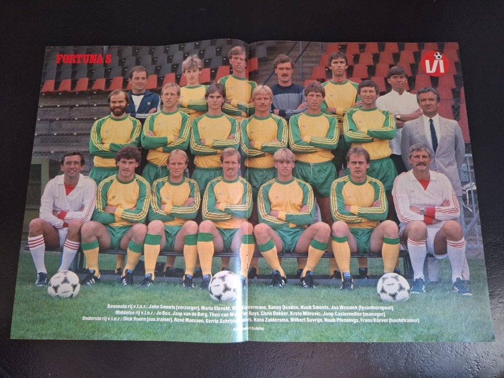 Verzameling posters Fortuna Sittard (8x), Ophalen of Verzenden, Zo goed als nieuw, Poster, Plaatje of Sticker