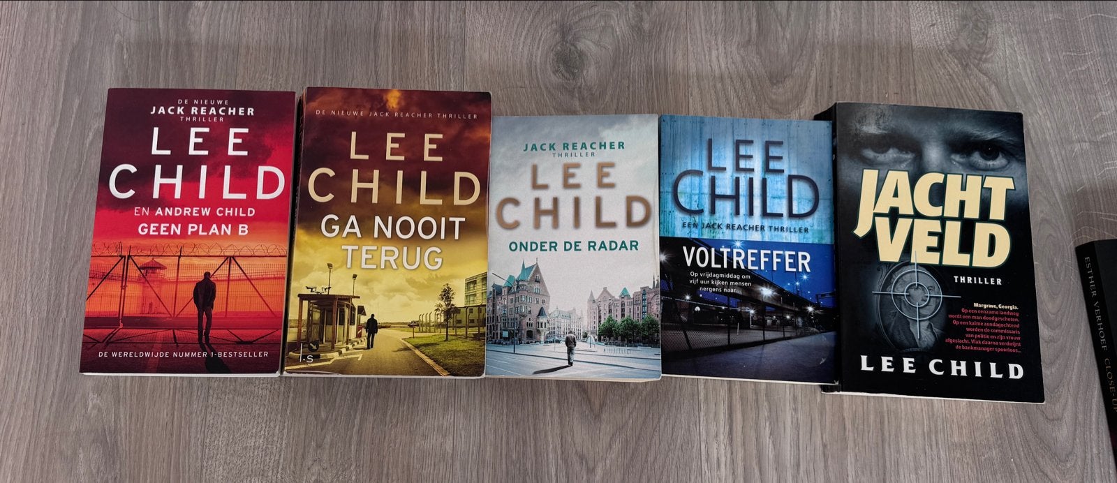 Lee Child Jack Reacher thrillers - 5 boeken, Boeken, Ophalen of Verzenden, Zo goed als nieuw