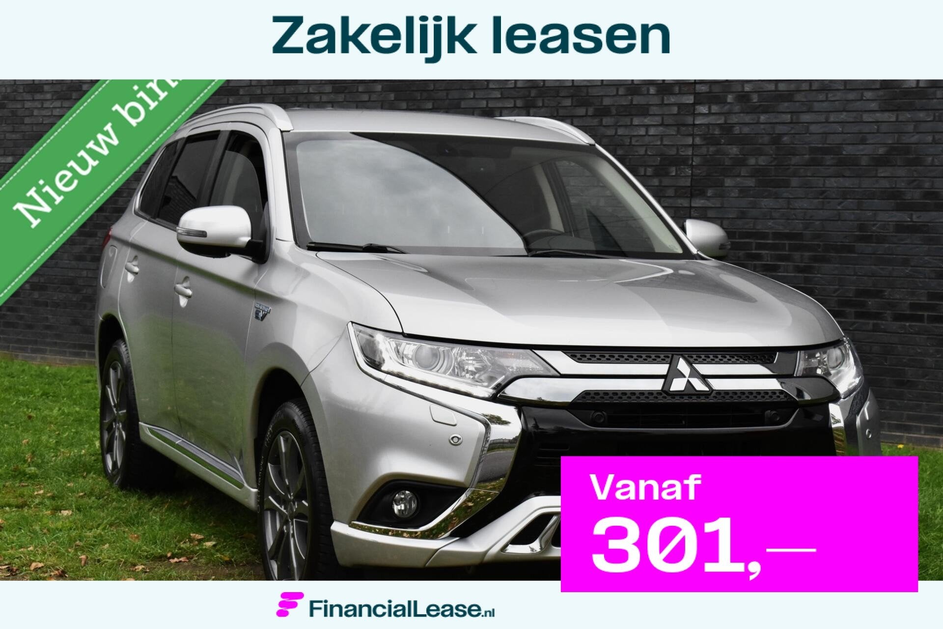 Mitsubishi Outlander 2.4 PHEV Plug in CAMERA/ANDROID CARPLAY, Automaat, Euro 6, 4 cilinders, Leder