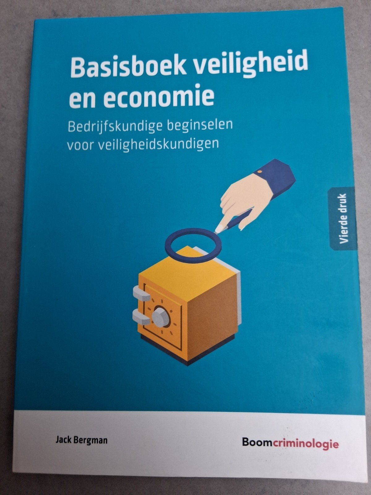 Basisboek veiligheid en economie - Jack Bergman (2019), Boeken, Ophalen, Jack Bergman, HBO, Zo goed als nieuw