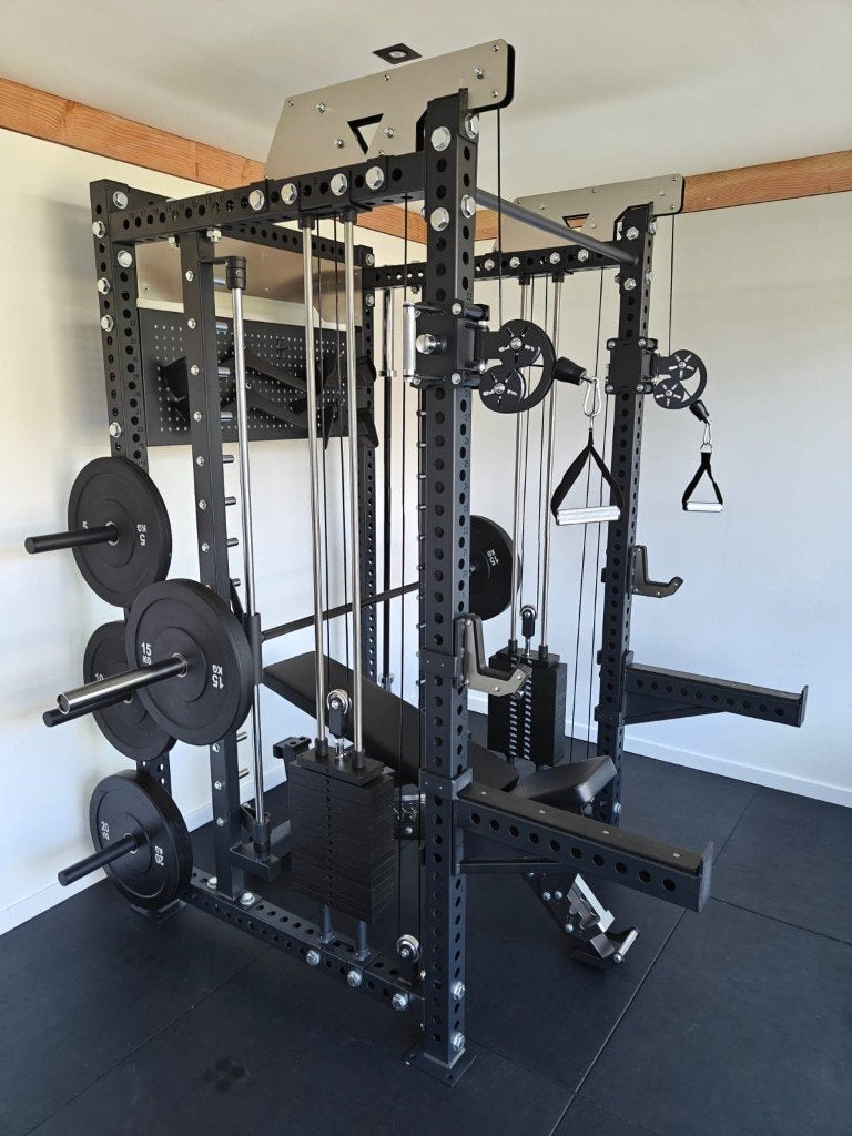 Max Performance All-in-One Power Rack met Pulley & Smith, Ophalen, Nieuw, Benen, Overige typen