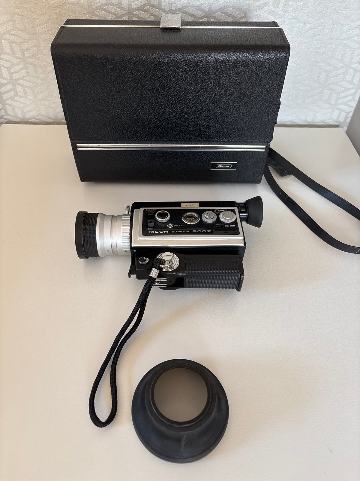 Ricoh Super 8 800Z Filmcamera met Koffer - Vintage, Ophalen of Verzenden, 8mm, Camera