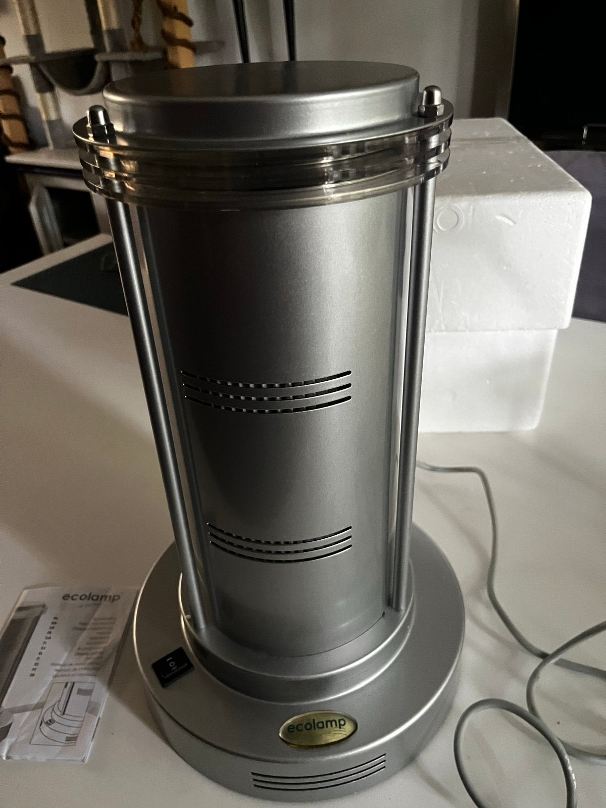 Ecolamp Luchtreiniger met Philips UV-C lamp, Ophalen of Verzenden, Zo goed als nieuw, Luchtreiniger
