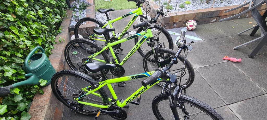 MOUNTAINBIKE 24 INCH ST500 ROCKRIDER 18 VERSNELLINGEN, Fietsen en Brommers, Fietsen | Mountainbikes en ATB, Minder dan 45 cm, Ophalen