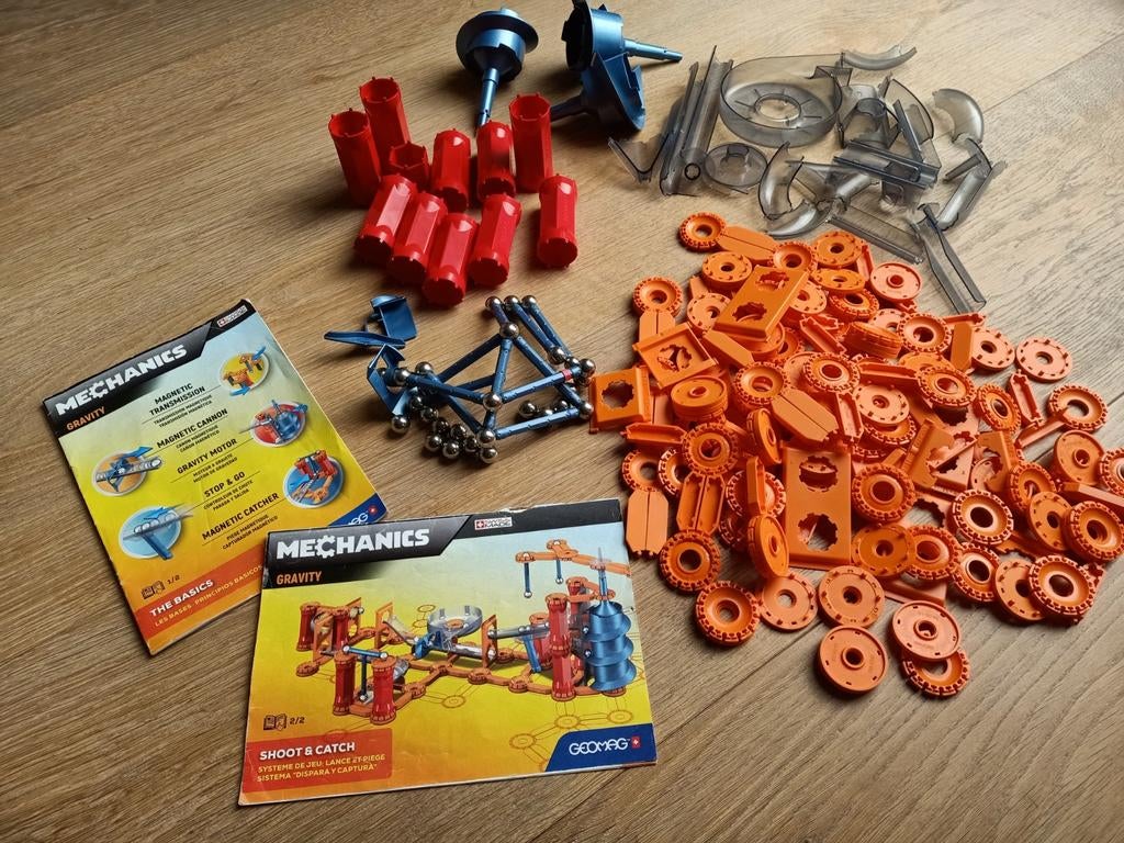 Geomag Mechanics Gravity Bouwset - Educatief Speelgoed, Ophalen of Verzenden, Gebruikt, Bouwen