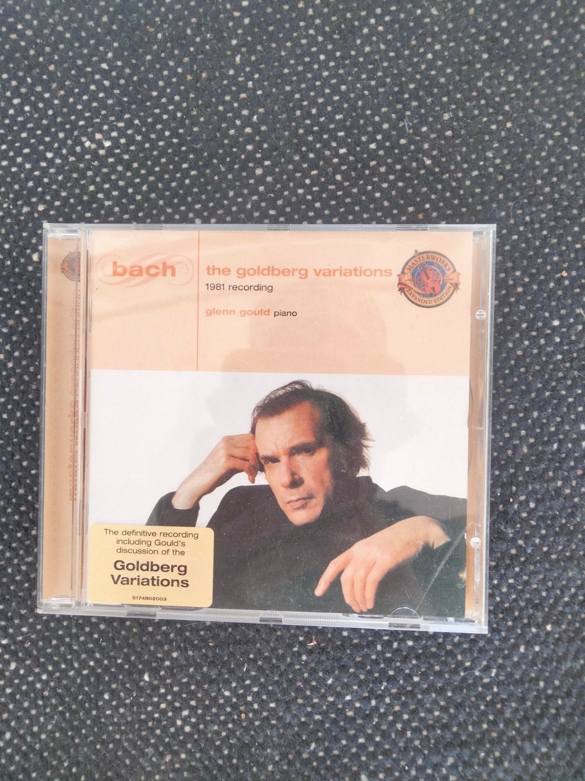 Bach: Goldberg Variaties - Glenn Gould (1981 opname), Gebruikt, Ophalen of Verzenden, Pianomuziek, Inclusief doosje
