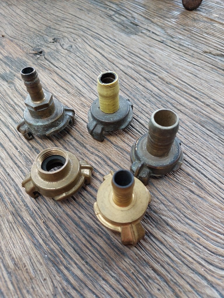Geka snelkoppeling messing, Tuin en Terras, Tuinsproeiers, Ophalen of Verzenden, Zo goed als nieuw, Overige typen