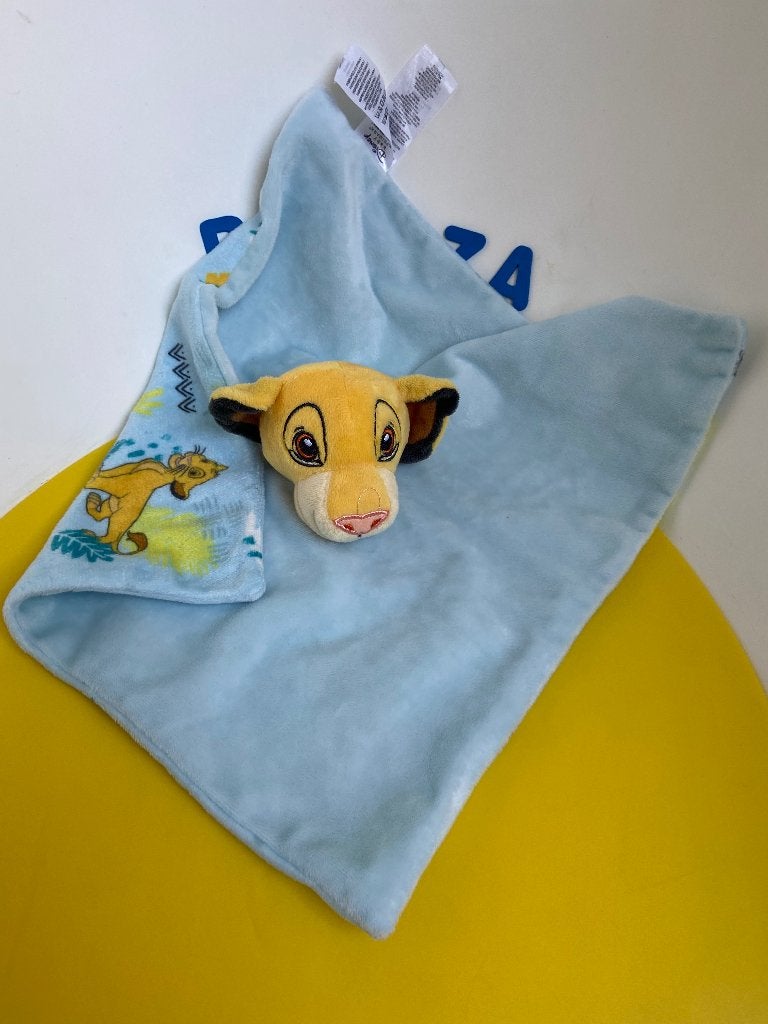 K2318 primark doekje leeuw Simba blauw, Ophalen of Verzenden, Zo goed als nieuw, Overige typen