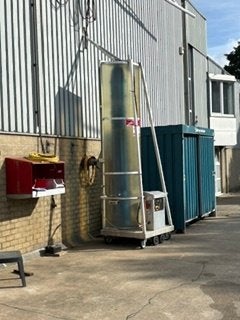 Mobiele wasborstel, Ophalen