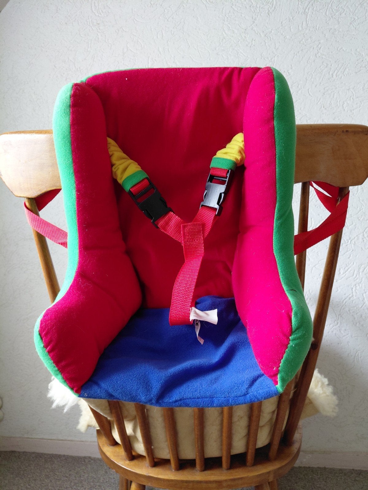 Poppen maxicosie,met verstelbare banden, draagbaar op de rug, Ophalen of Verzenden, Zo goed als nieuw, Babypop