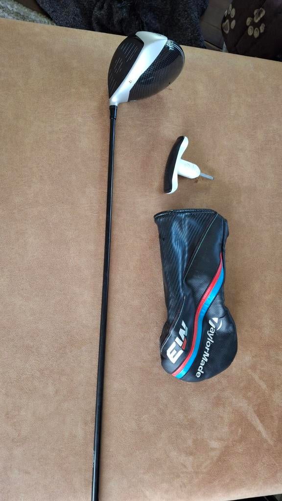 TaylorMade M3 Driver met Headcover en Tool, Sport en Fitness, Golf, Ophalen of Verzenden, Gebruikt, Club, Overige merken