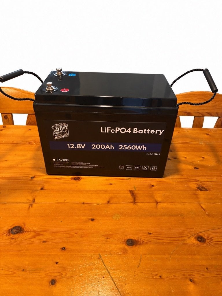 12V 200Ah LiFePO4 accu Smart BMS Bluetooth | StefBattery, Ophalen, Nieuw