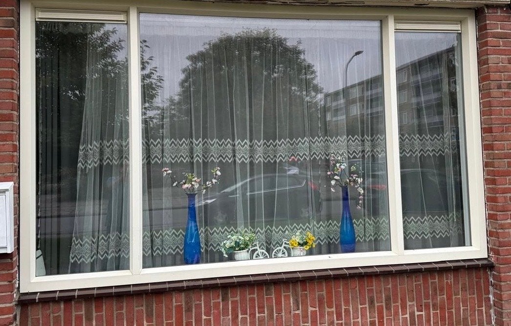 Kozijnen twee stuks, Ophalen, Kunststof, Gebruikt, 150 tot 225 cm