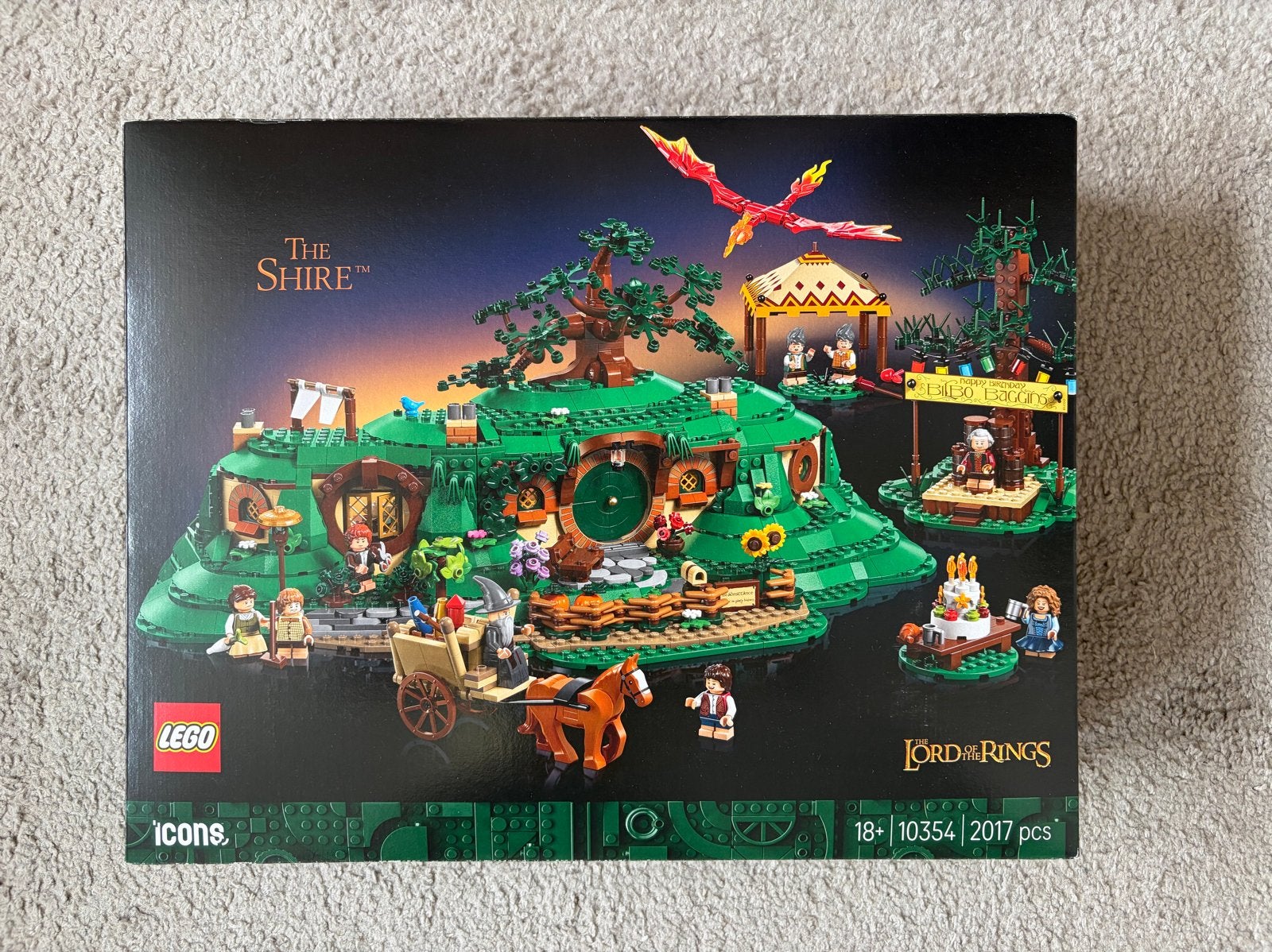 LEGO Lord of the Rings: The Shire 10354 (Nieuw), Lego, Overige thema's, Denemarken, Nieuw