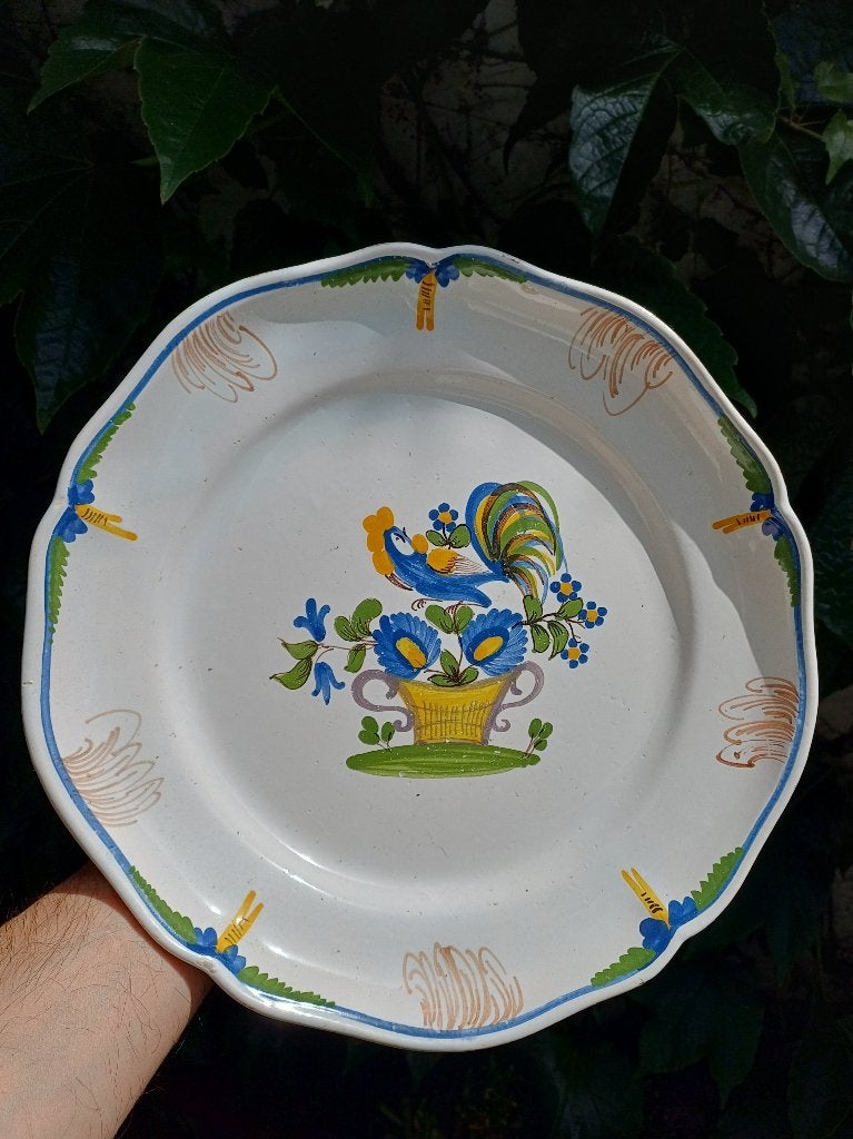 Antieke Franse schaal, Ophalen of Verzenden