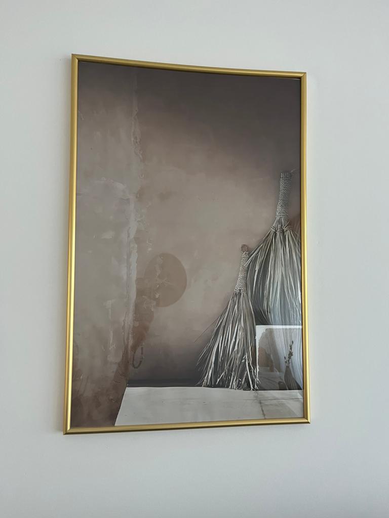 Oosterse japandi schilderij canvas, Ophalen of Verzenden