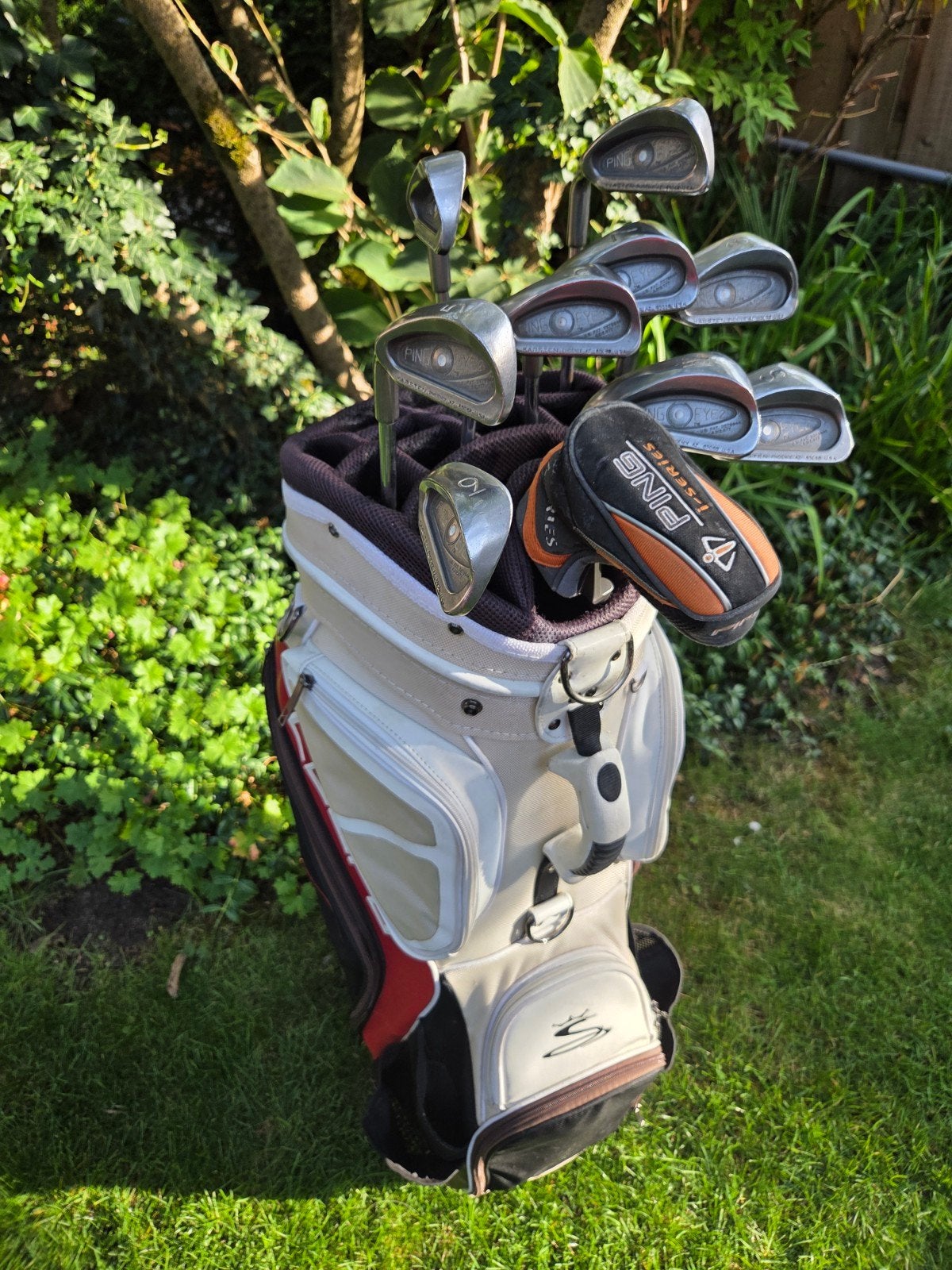 Golfclubs LH | Ping Eye 2 ijzerset + Anser putter | Golfset, Ophalen, Set, Ping