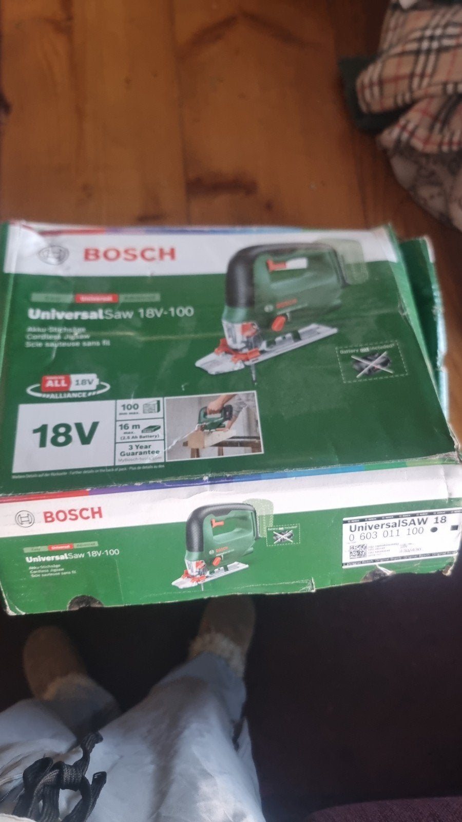 Bosch UniversalSaw 18V-100 Decoupeerzaag, Doe-het-zelf en Verbouw, Gereedschap | Zaagmachines, Decoupeerzaag, Ophalen of Verzenden