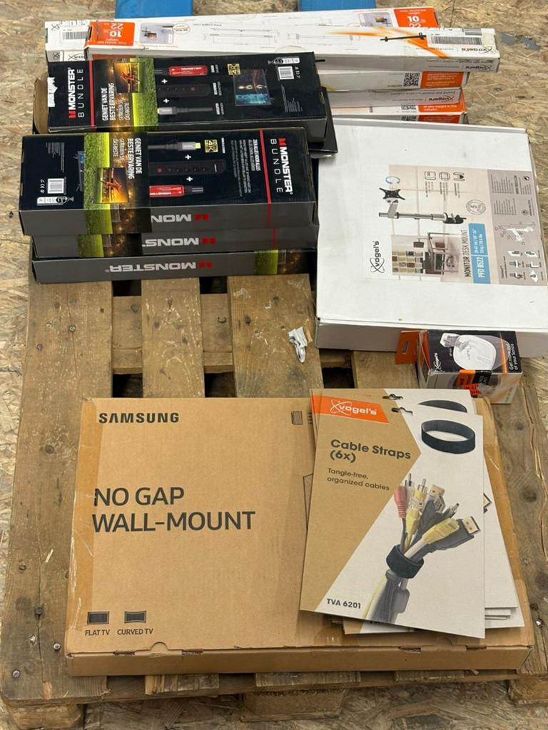 Partij met diverse Vogel's en Samsung accessoires, Ophalen