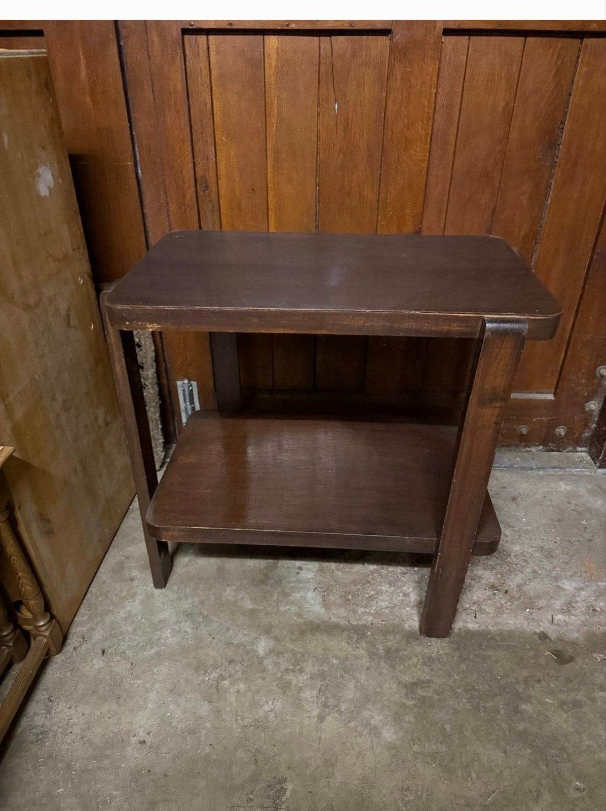 Vintage Art Deco / Amsterdamse School Bijzettafel, Ophalen
